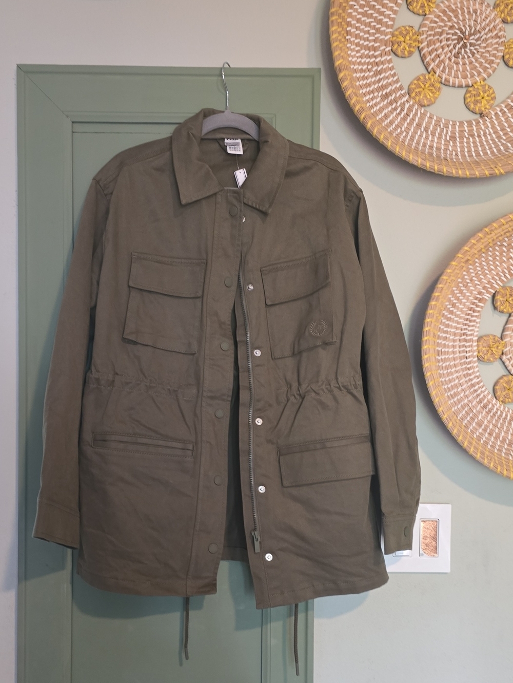 Women's Olive Green Victoria's Secret Jacket - Small NWT